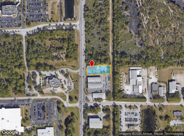  5 S Wickham Rd, Melbourne, FL Parcel Map