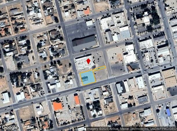  310 W Broadway St, Andrews, TX Parcel Map