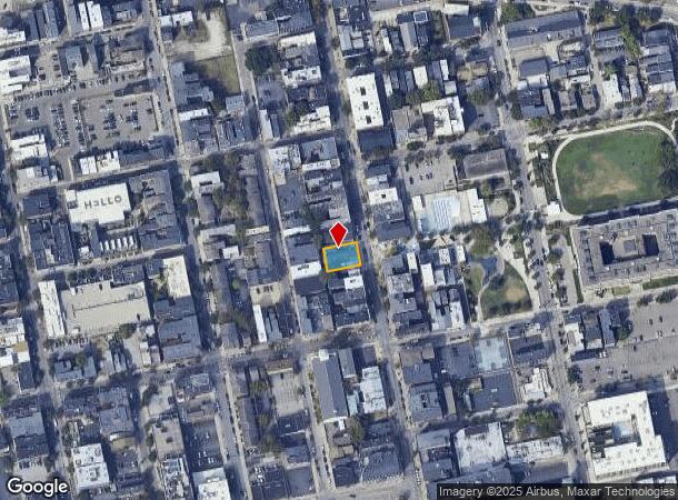  1323 Main St, Cincinnati, OH Parcel Map