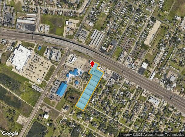 9705 S Padre Island Dr, Corpus Christi, TX Parcel Map