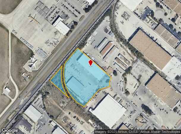  2200 Chipley Cir, San Antonio, TX Parcel Map