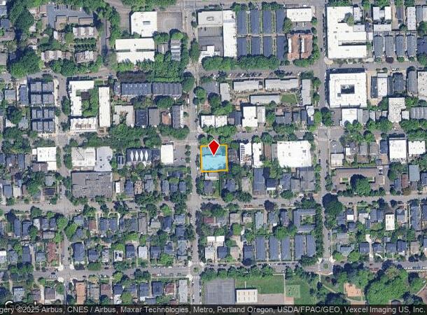  2680 Nw Thurman St, Portland, OR Parcel Map