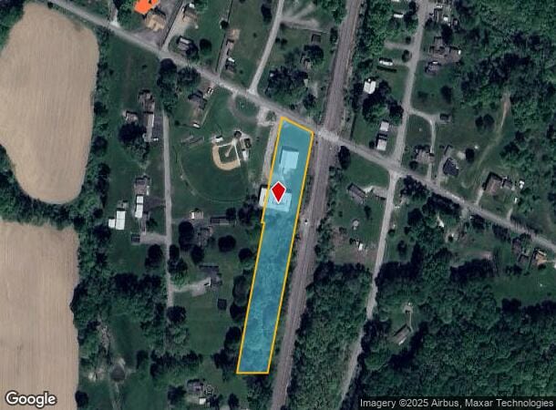  1038 Rutledge Rd, Transfer, PA Parcel Map