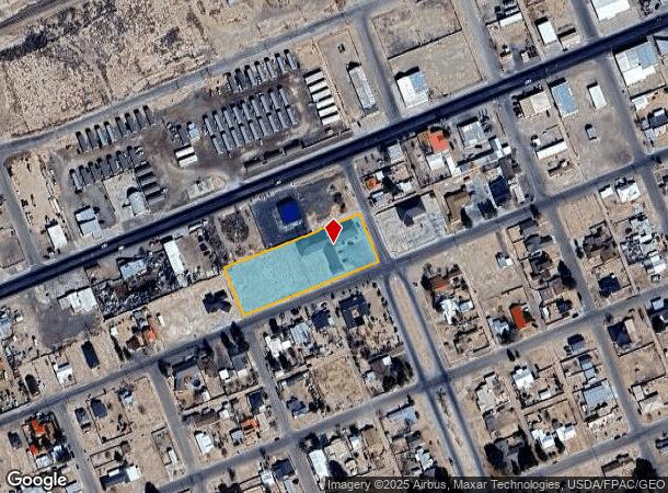 1705 W 4Th St, Pecos, TX Parcel Map
