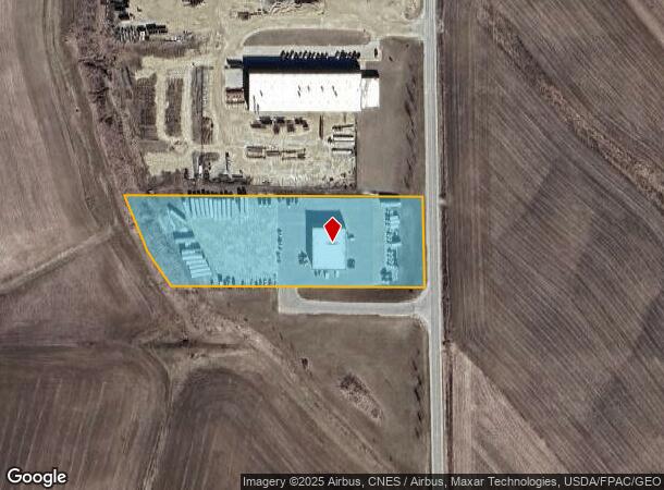  9525 Cox Springs Rd, Peosta, IA Parcel Map