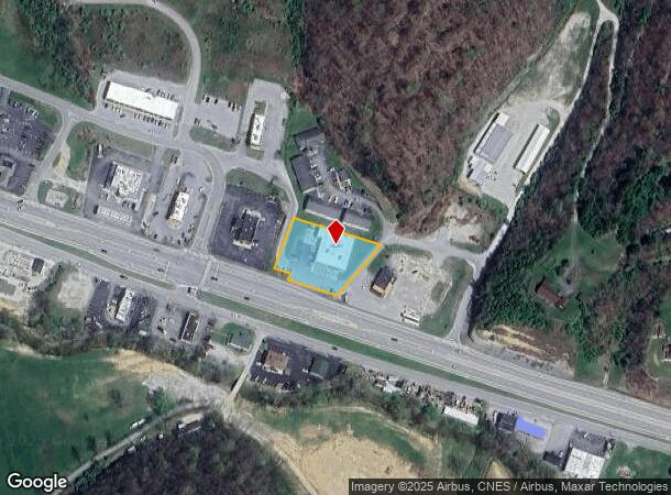  1 1/2 Mi E Salyersville Advance Auto, Salyersville, KY Parcel Map