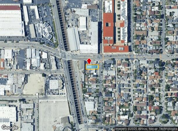  6409 Regent St, Huntington Park, CA Parcel Map