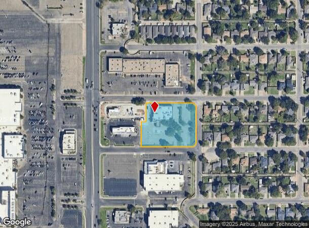  6001 Slide Rd, Lubbock, TX Parcel Map