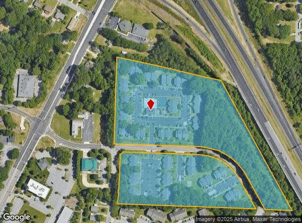 2501 Ambassador Ct, High Point, NC Parcel Map