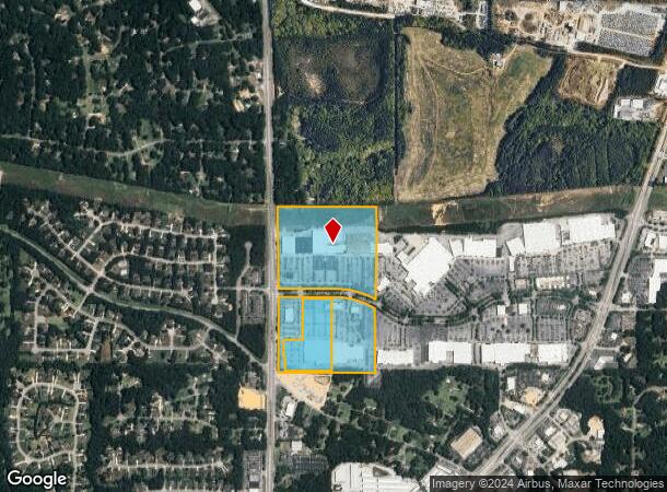  205 Pavilion Pky, Fayetteville, GA Parcel Map