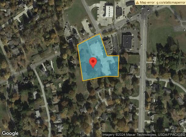  1100 Cleveland Ave, Amherst, OH Parcel Map