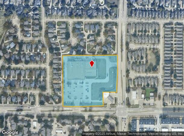  2221 Legacy Dr, Plano, TX Parcel Map