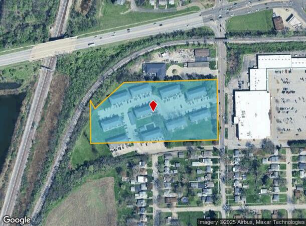  2745 S 4Th St, Springfield, IL Parcel Map