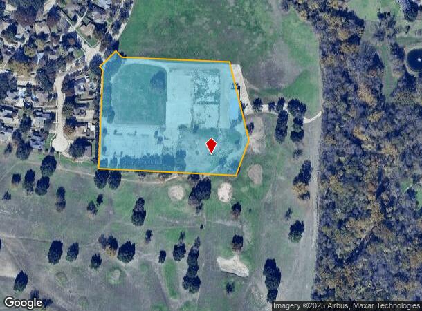  1700 Country Club Dr, Plano, TX Parcel Map