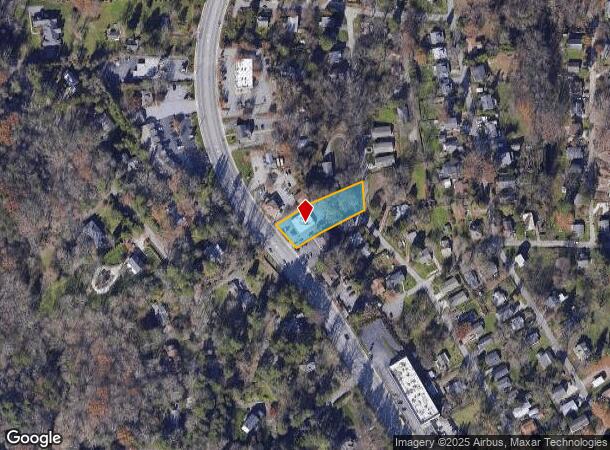  524 Hendersonville Rd, Asheville, NC Parcel Map