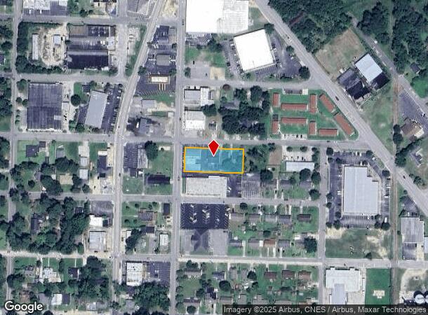 502 E 21St St, Lumberton, NC Parcel Map