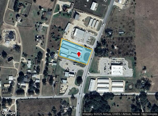 762 Us Highway 77 N, Hallettsville, TX Parcel Map