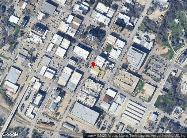  211 S College St, Waxahachie, TX Parcel Map