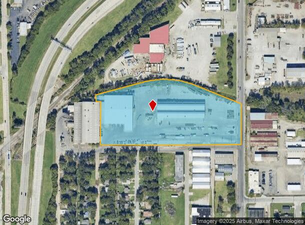  1150 N Peoria Ave, Tulsa, OK Parcel Map