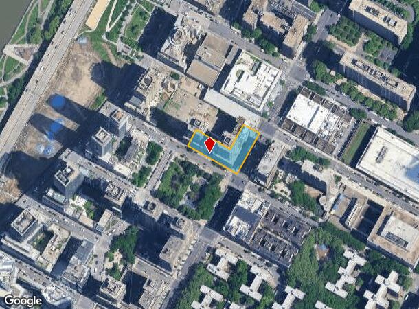101 W End Ave, New York, NY Parcel Map