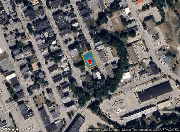 78 Maple St, Lewiston, ME Parcel Map