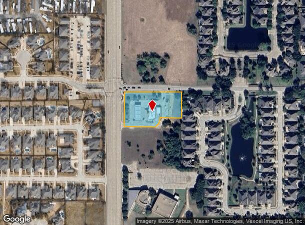  7990 Precinct Line Rd, Colleyville, TX Parcel Map