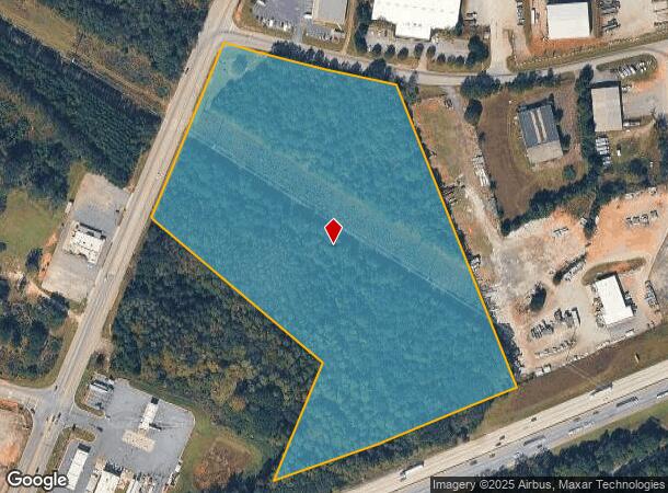  351 Webb Rd, Anderson, SC Parcel Map