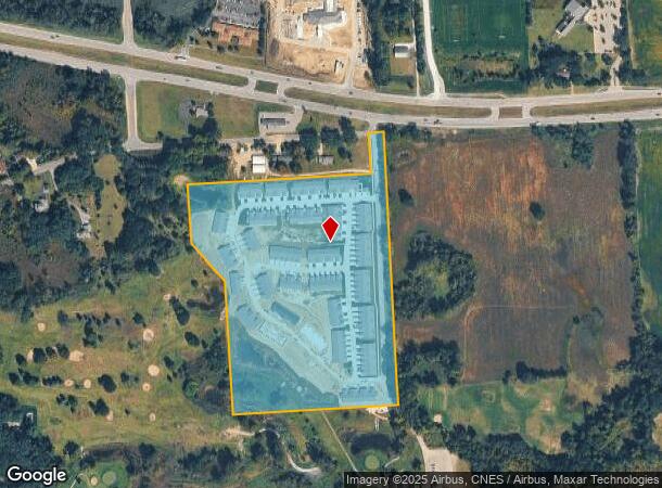 12415 Redwood Rose Way, Hartland, MI Parcel Map
