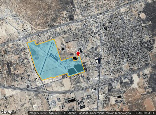  S Mabel, Monahans, TX Parcel Map