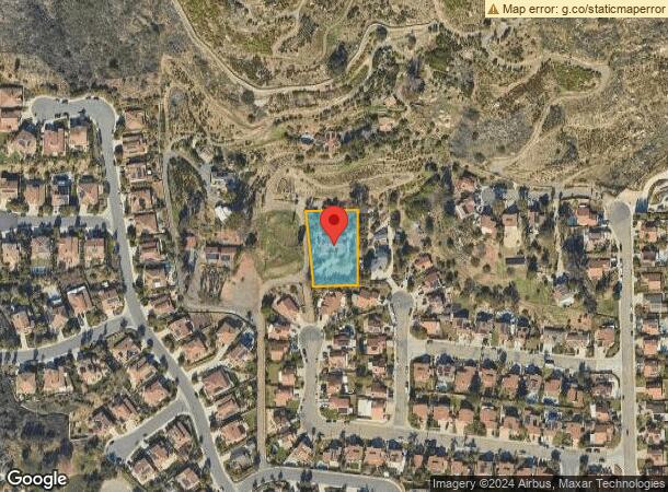  836 Eagles Nest Gln, Escondido, CA Parcel Map