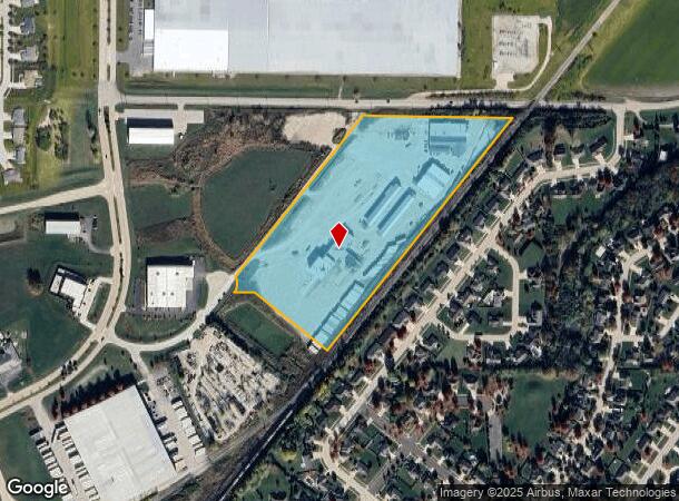 2121 Richco Ct, De Pere, WI Parcel Map