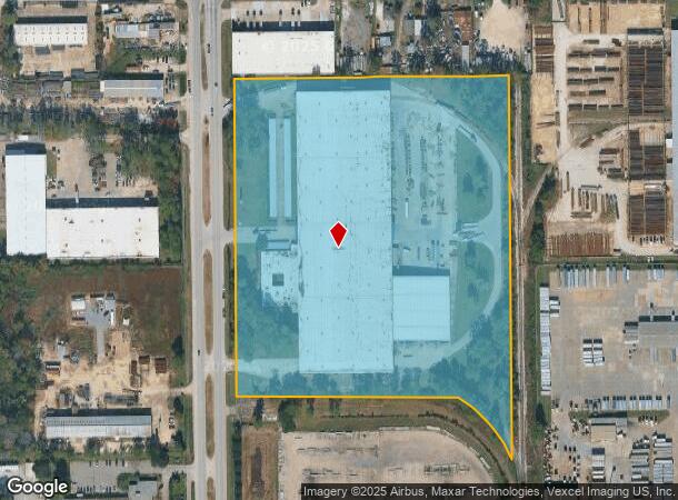  7400 Mesa Dr, Houston, TX Parcel Map