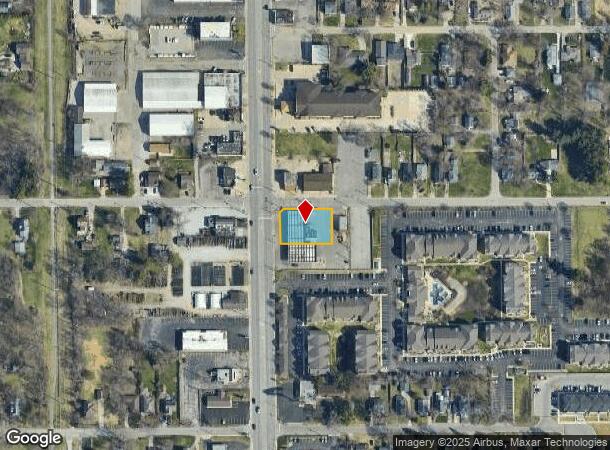 110 S Dixieway S K B Express Way, South Bend, IN Parcel Map