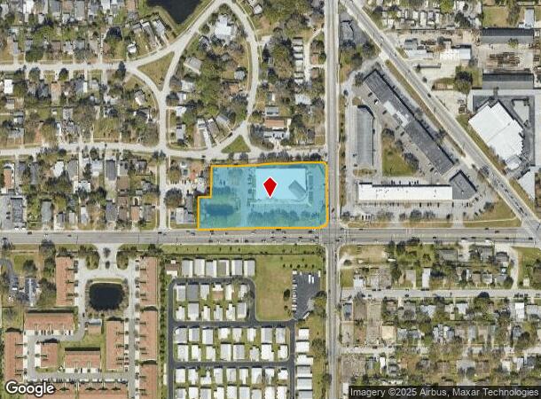 2805 54Th Ave N, Saint Petersburg, FL Parcel Map