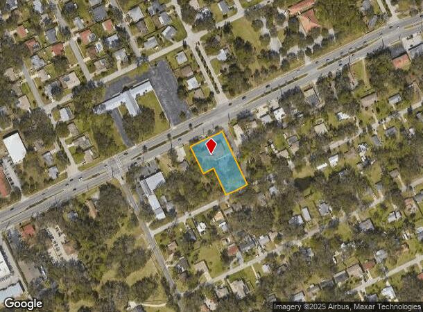  801 Beville Rd, South Daytona, FL Parcel Map