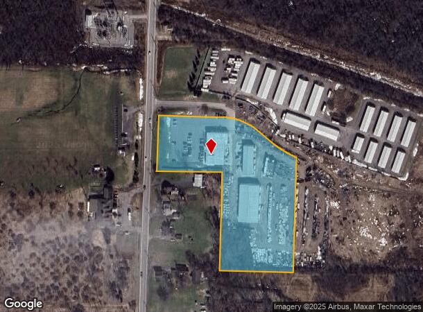 858 Manitou Rd, Hilton, NY Parcel Map