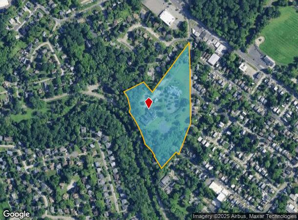 110 W Laurel Ave, Cheltenham, PA Parcel Map