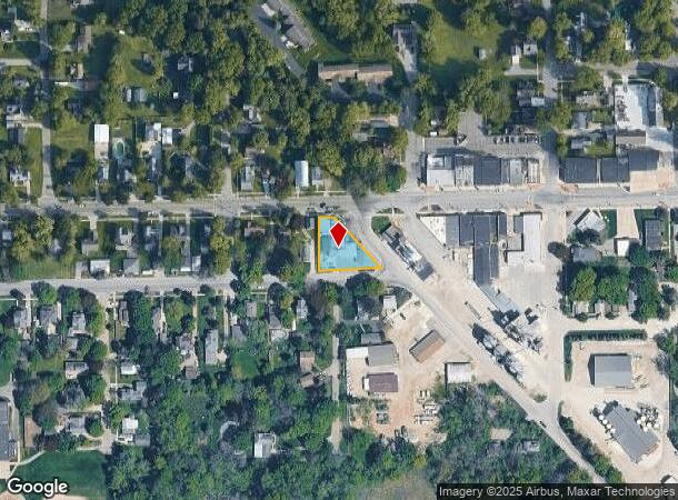  110 Johnson St Se, Caledonia, MI Parcel Map