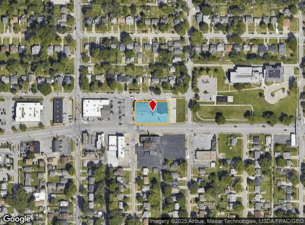  4920 Center St, Omaha, NE Parcel Map