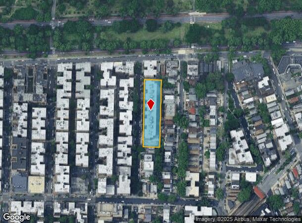 2160 Matthews Ave, Bronx, NY Parcel Map