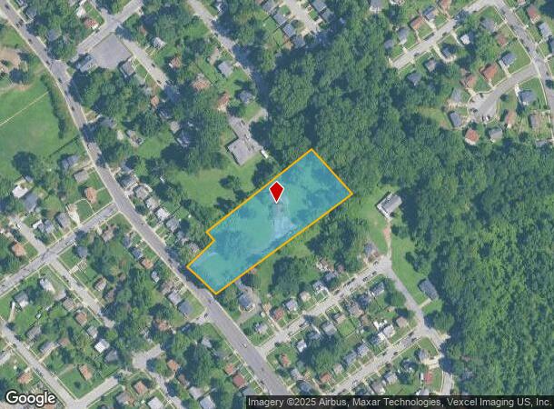 6116 Addison Rd, Capitol Heights, MD Parcel Map