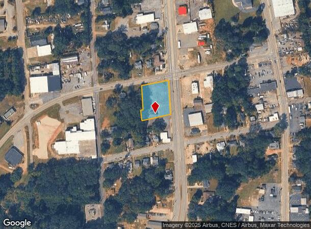  1308 S Murray Ave, Anderson, SC Parcel Map
