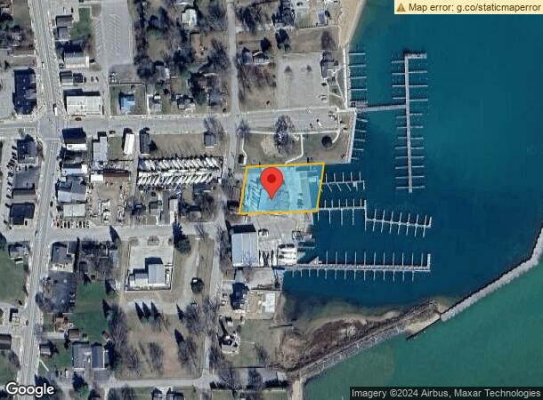  7365 Cedar St, Port Sanilac, MI Parcel Map