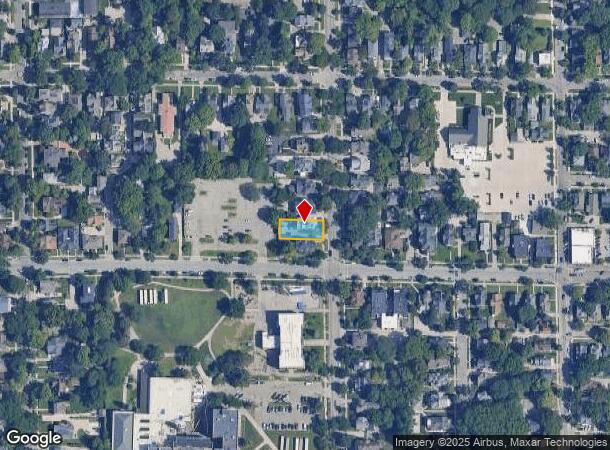 209 College Ave Ne, Grand Rapids, MI Parcel Map