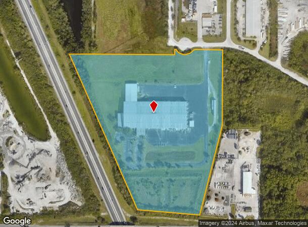  5701 Environment Dr, Fort Pierce, FL Parcel Map