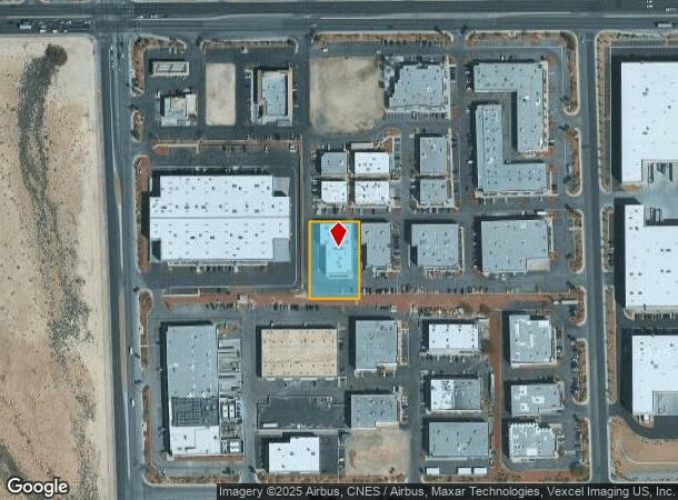 2677 W Cheyenne Ave, North Las Vegas, NV Parcel Map