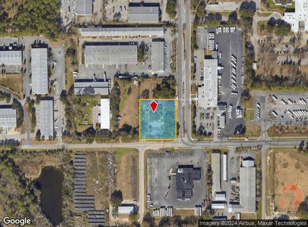  580 Appleyard Dr, Tallahassee, FL Parcel Map