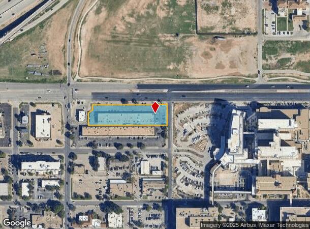  3701 19Th St, Lubbock, TX Parcel Map