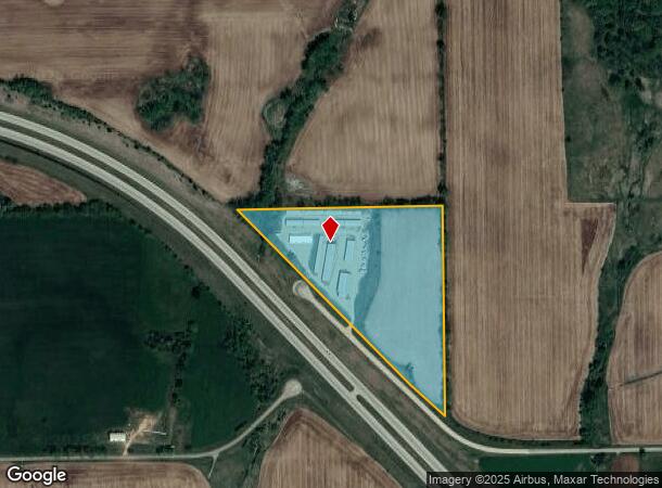  1598 E Currier Rd, Freeport, IL Parcel Map