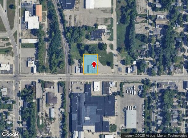  719 E Cesar E Chavez Ave, Lansing, MI Parcel Map